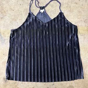 Velvet Charming Charlie’s spaghetti strap top